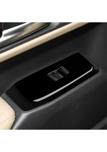Araba Camı Kaldırma Anahtarı Paneli Trim Çıkartmaları Parlak Siyah (Yurt Dışından) fırsatları