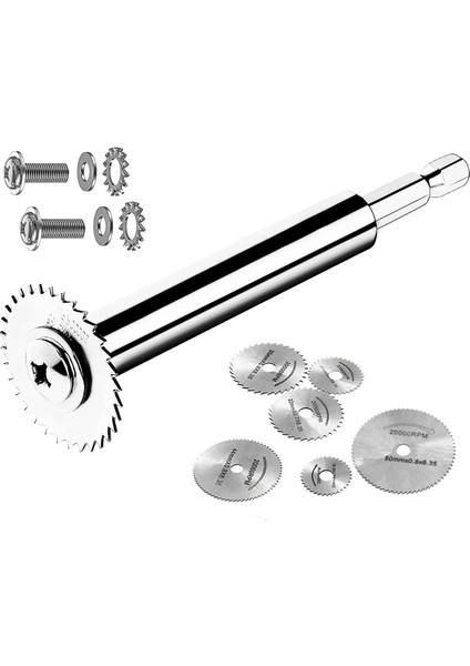 Pvc Boru Için Iç Boru Kesici, 6 Adet Döner Matkap Testere Bıçakları ile (Yurt Dışından)