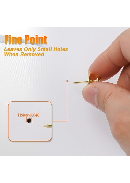 60 Adet Çift Başlı Çivi Resimleri Asmak Için, Altın (Yurt Dışından) modelleri