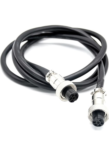 GX16 Havacılık Bağlantı Kablosu Dişi 6pin Havacılık Uzatma Kablosu (Yurt Dışından)