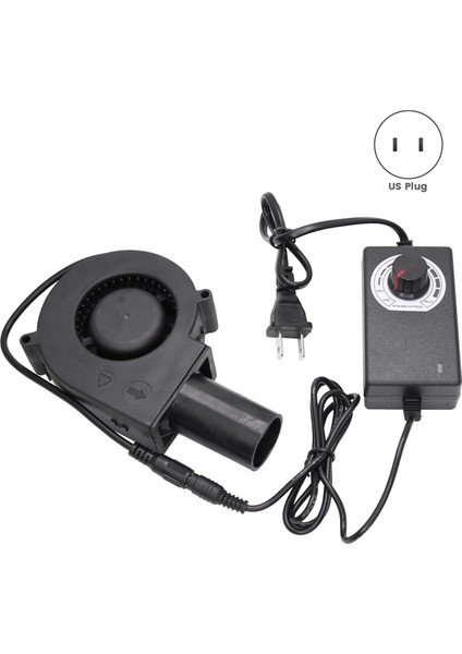 9733 Üfleyici Fan Küçük Ocak Aleti 12V 5500RPM Ayarlanabilir Hız Abd Fişi (Yurt Dışından) modelleri