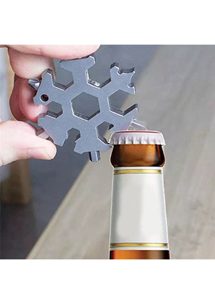 2 Adet Kar Tanesi Anahtarı Alaşımlı Çelik Altıgen 15'i 1 Arada Sekizgen Ev Tipi (Yurt Dışından) indirimleri