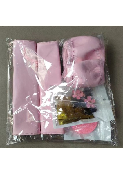 Kadınlar Için 10 Adet Direksiyon Kılıfı Sevimli Aksesuar Seti Pembe (Yurt Dışından) fiyatları