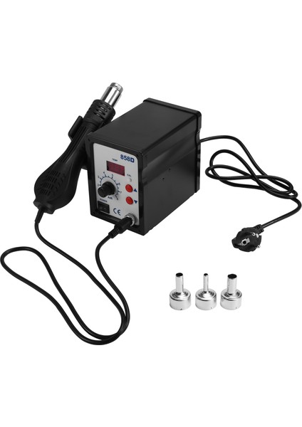 Sıcak Hava Aleti 858D Bga Yeniden Işleme Lehim Istasyonu Üfleyici Ab Fişi (Yurt Dışından)