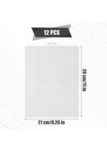 12 Adet 14 Sayılı Plastik Örgü Tuval Levhalar, Tuval Plastik Izgara Levha (Yurt Dışından) fiyatları