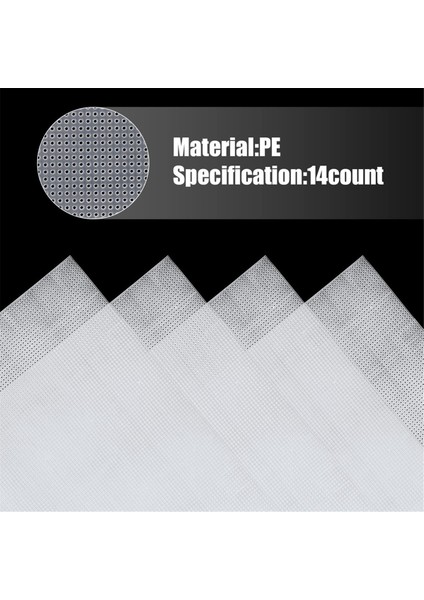 12 Adet 14 Sayılı Plastik Örgü Tuval Levhalar, Tuval Plastik Izgara Levha (Yurt Dışından) modelleri