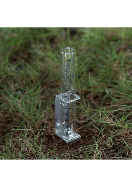 5 Inç Kapasiteli Yağmur Ölçer Tüplü, 2'si 1 Arada Paslanmaz Çelik Tutucu (Yurt Dışından) fırsatları