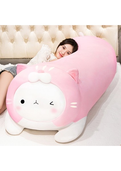 100CM Sevimli Peluş Oyuncak Bebek Yastık Hediye (Yurt Dışından)
