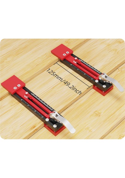 2 Parça Duvar Alüminyum Ayarlanabilir Basamaklı Tahta Kurulum Aparatı (Yurt Dışından) modelleri