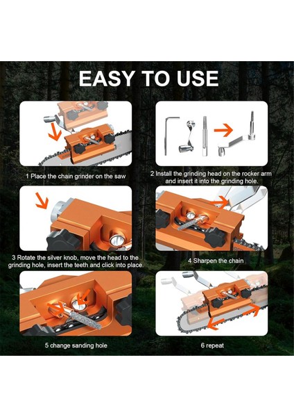 Zincirli Testere Bileyici, Hızlı Zincirli Testere Bileme Takımı (Yurt Dışından) fırsatları