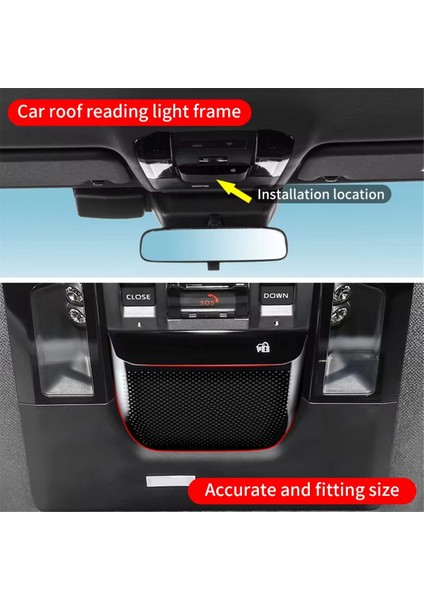 Land Cruiser 250 Ön Okuma Lambası Korna Kapağı Trim Siyah (Yurt Dışından) fırsatları