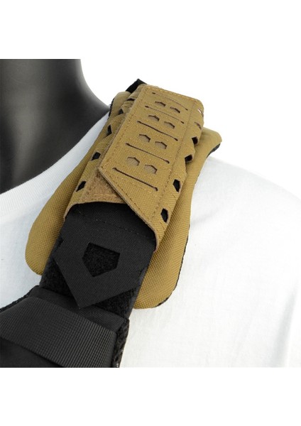 Omuzluklar Nefes Alabilen Yelek Omuzluklar (Çamur Sarısı) (Yurt Dışından)