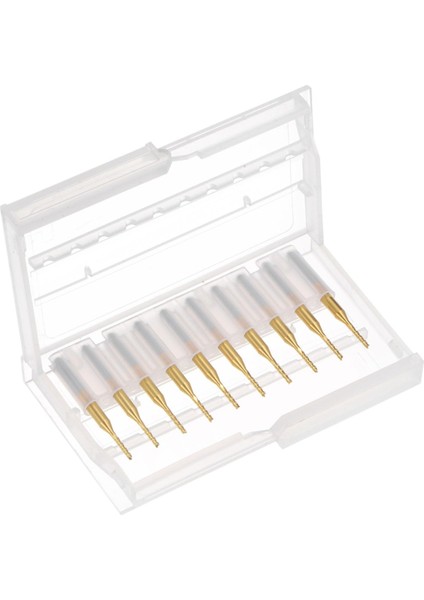 Pcb Makinesi Için 10 Adet Titanyum Kaplama Karbür, 1/8 Inç Şaft 1.3mm (Yurt Dışından) indirimleri
