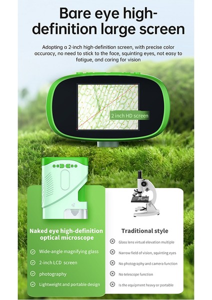 XV70 Çocuk Cep Mikroskobu Beyaz (Yurt Dışından)