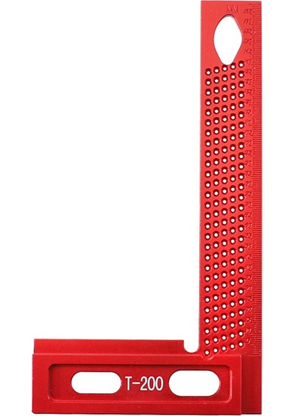 Ahşap Işleme Çok Işlevli Dik Açı Cetvel Alüminyum Alaşımlı Cetvel (Yurt Dışından)