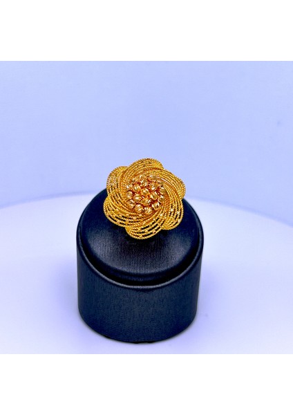 Y324 Yüzük 22 Ayar Altın 7.02 Gram Hediyelik Günlük Yatırımlık