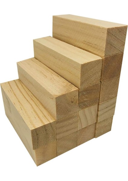 Basswood Oyma Kitleri, Ahşap Oymacılığı Için Bitmemiş Ahşap Bloklar (Yurt Dışından)