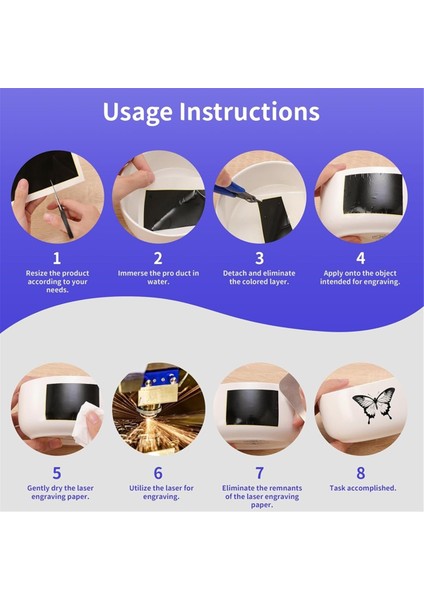 15,35 Inç x 10,63 Inç Lazer Gravür Işaretleme Kağıdı (Yurt Dışından) fiyatları