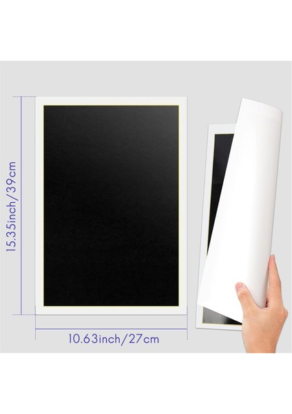 15,35 Inç x 10,63 Inç Lazer Gravür Işaretleme Kağıdı (Yurt Dışından) fırsatları