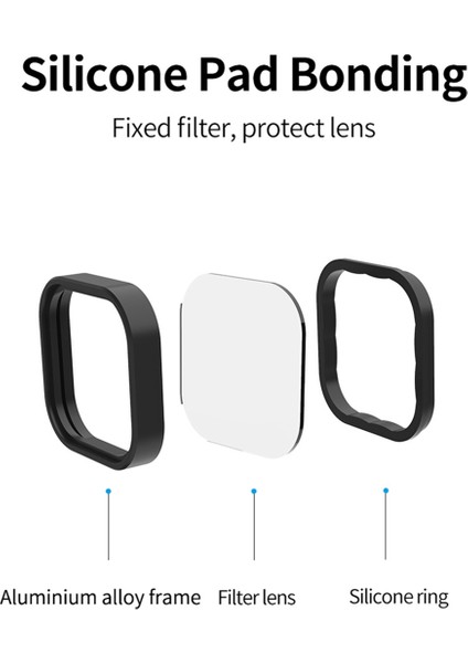 Nd8 ND16 ND32 Cpl Lens Filtreleri Hero 12 Aksiyon Kamerası Için Set (Yurt Dışından) fiyatları