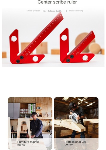 45 Derece 90 Derece Dik Açı Çizici Ağaç Işleme Aletleri A (Yurt Dışından)