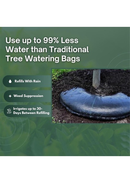 Akıllı 30+ Günlük Ağaç Sulama Matı, Yağmur Suyunu Otomatik Olarak Yeniler (Yurt Dışından) fırsatları