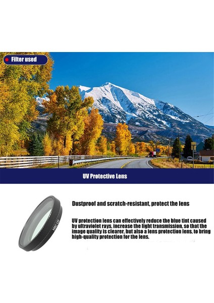 GO3S Uv Polarize Koruyucu Kamera Lens Filtresi (Yurt Dışından) fırsatları