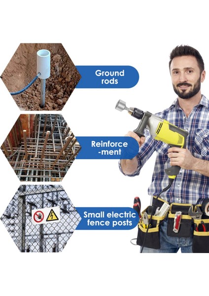 Sds-Plus 19MM ve 21MM Yuvarlak Saplı Çelik Matkap Sürücüsü (Yurt Dışından) fırsatları