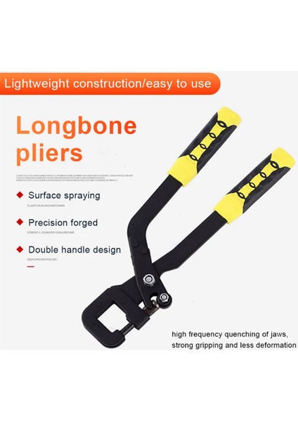 Iki Renkli Çift Saplı Delme Tek Elle Hafif Çelik Omurga Pensesi (Yurt Dışından) indirimleri