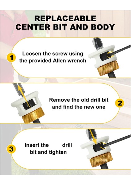Düşük Sürtünme Derinlik Durduruculu Altıgen Şaftlı Havşa Matkap Ucu Seti (Yurt Dışından) indirimleri