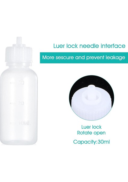 6 Adet Iğne Ucu Sıkma Şişeleri, 30ML Plastik Damlalıklı Şişe (Yurt Dışından) fiyatları