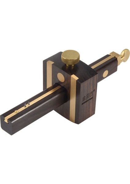 Ahşap Işleme Çizici Işaretleme Aracı 6.4 Inç Abanoz Mortise Kare Ölçer (Yurt Dışından)