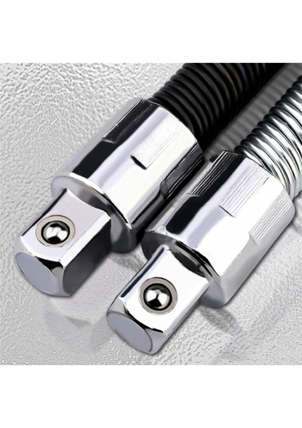 2 Adet 1/2'12.5mm Manşon Uzatma Çubuğu Elastik Bağlantı Çubuğu (Yurt Dışından)