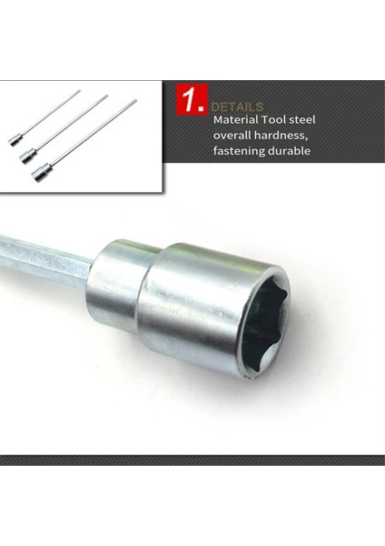 Altıgen Soket Anahtarı Uzatma Uzatma Buji Soketi, 300MM (Yurt Dışından) modelleri