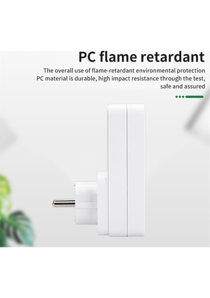 Koruyucu Voltaj Rölesi Elektrik Soketi, Ev Aletleri Için Ab Fişi (Yurt Dışından) fiyatları