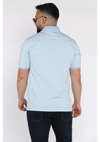 Erkek Polo Yaka Tek Cepli Desenli Tişört P-00015832 modelleri