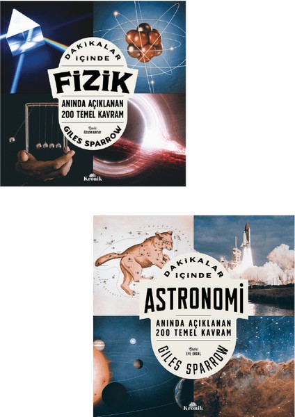 Dakikalar Içinde Fizik - Dakikalar Içinde Astronomi - Giles Sparrow 2 Kitap Set