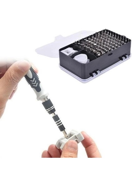 115 In 1 Hassas Tornavida Onarım Alet Manyetik Sürücü Kitli Elektronik Hassas Tornavida Seti