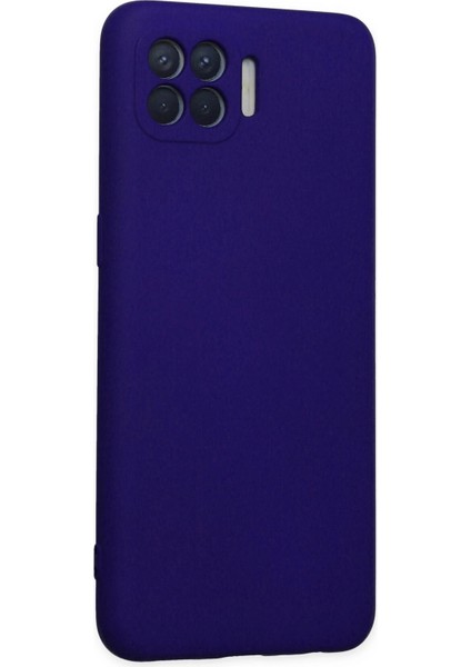 Reno 4 Lite Kılıf Nano Içi Kadife Silikon - Mor Svlrs fiyatları