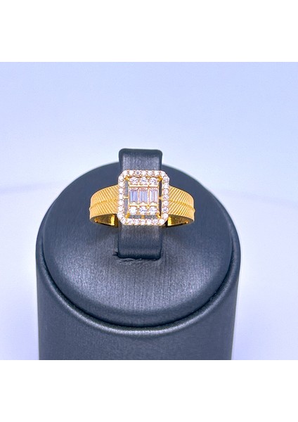 Y346 Yüzük 22 Ayar Altın 3.18 Gram Hediyelik Günlük Yatırımlık