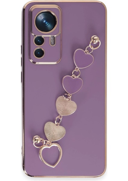 Xiaomi Mi 12T Pro Kılıf Esila Silikon - Mor Svlrs