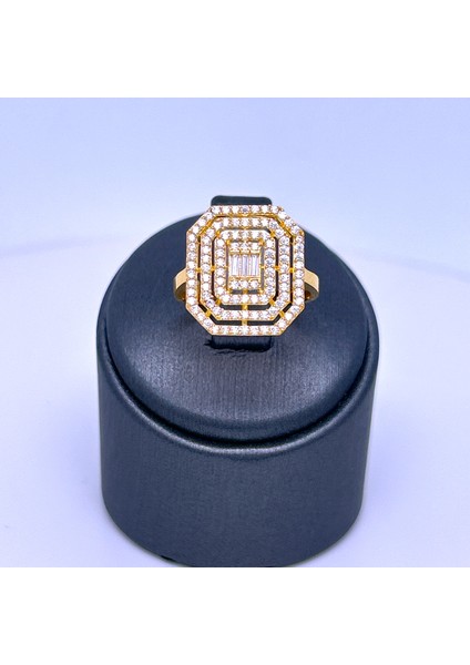Y351 Yüzük 22 Ayar Altın 3.65 Gram Hediyelik Günlük Yatırımlık