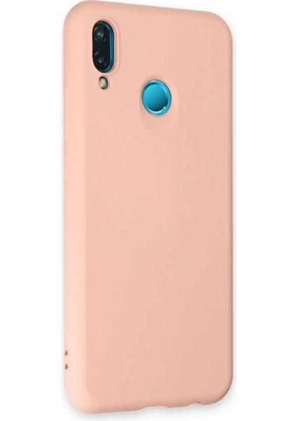 Huawei P20 Lite Kılıf Nano Içi Kadife Silikon - Pudra Svlrs fiyatları