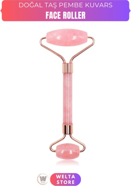 Pembe Kuvars Yüz Masaj Seti, Gua Sha ve Ice Roller ile Doğal Cilt Bakımı fiyatları