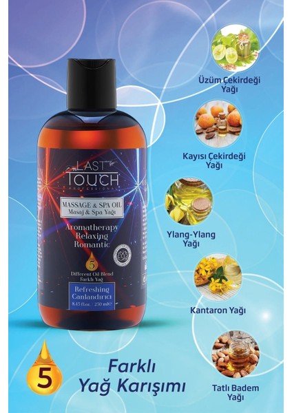 Aromaterapi Masaj Yağı 250 Ml, Canlandırıcı ve Seans Için Ideal modelleri
