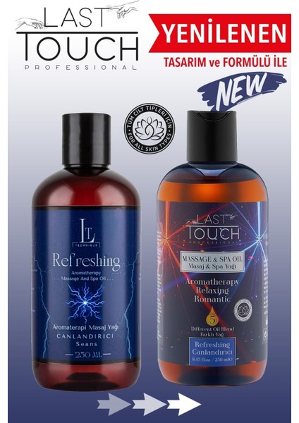 Aromaterapi Masaj Yağı 250 Ml, Canlandırıcı ve Seans Için Ideal indirimleri