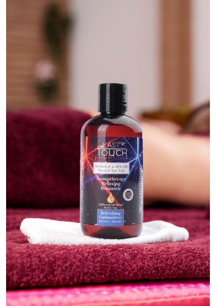 Aromaterapi Masaj Yağı 250 Ml, Canlandırıcı ve Seans Için Ideal