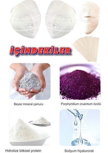 15'li Set, Şekillendirme ve Lifting Maskeleri, Güzellik ve Bakım Paketi