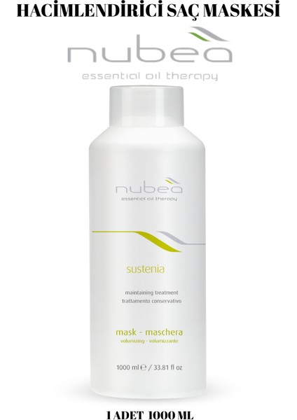 Nubeà Sustenia Hacim Veren Maske 1000ML