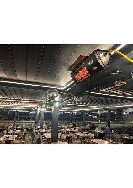 Mrc 12S Seramik Radyant Isıtıcı, Doğalgazlı, 12KW, 3 Kademeli, 6 Taşlı fiyatları